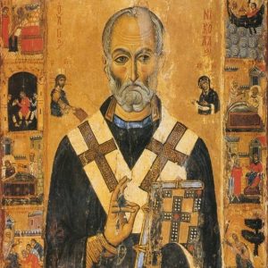 Vita Icon of St. Nicholas, late 12th to early 13th century, Monastery of St. Catherine, Sinai, Egypt.