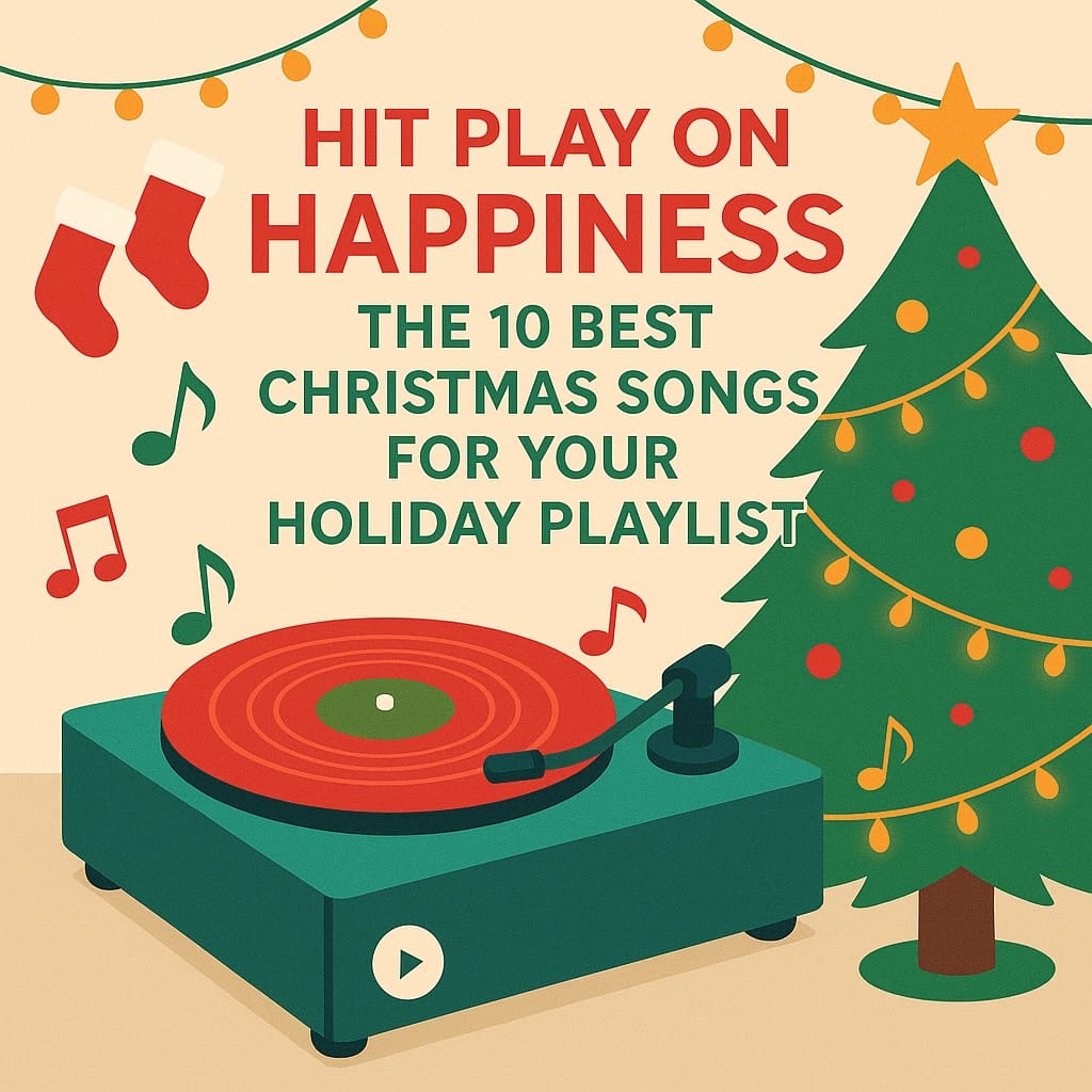 Hit Play on Happiness: The 10 Best Christmas Songs for Your Holiday Playlist
